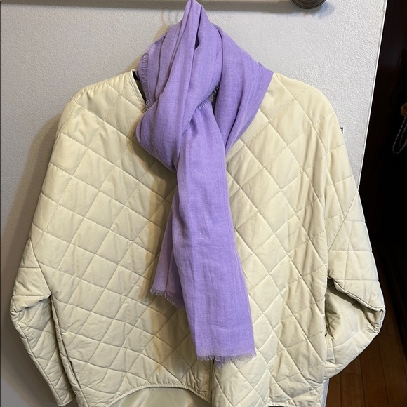 Zara Beige Quilted Jacket - Picture 1 of 4